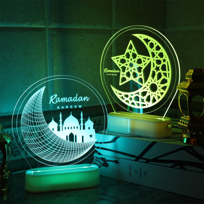 Mosque Light Ramadan Lantern Eid Mubarak Decoration Night Light view 11