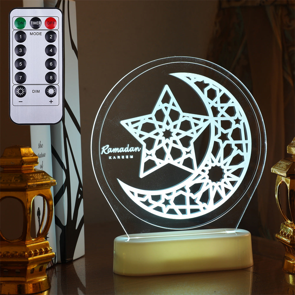 Mosque Light Ramadan Lantern Eid Mubarak Decoration Night Light view 17