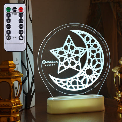 Mosque Light Ramadan Lantern Eid Mubarak Decoration Night Light view 17
