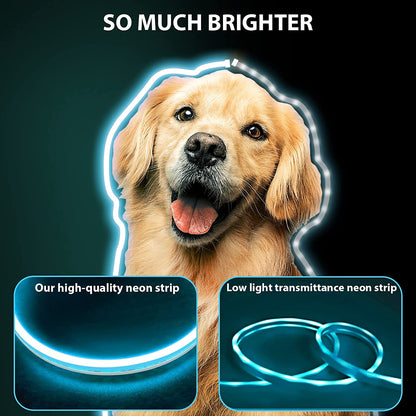 Waterproof Touch Switch Dimmable LED Neon Strip Light for Room Decor view 11