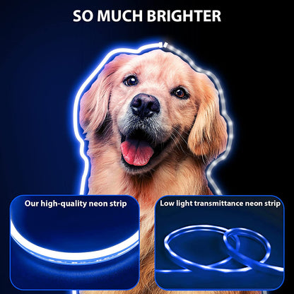 Waterproof Touch Switch Dimmable LED Neon Strip Light for Room Decor view 9