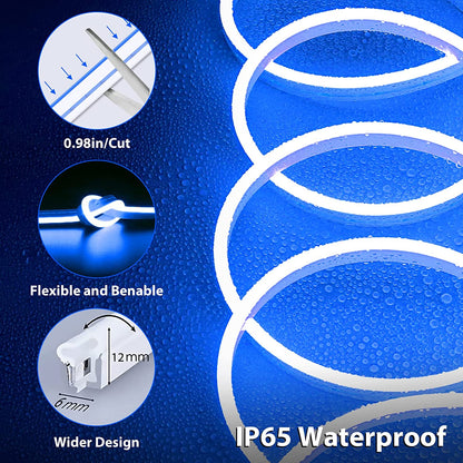 Waterproof Touch Switch Dimmable LED Neon Strip Light for Room Decor view 11