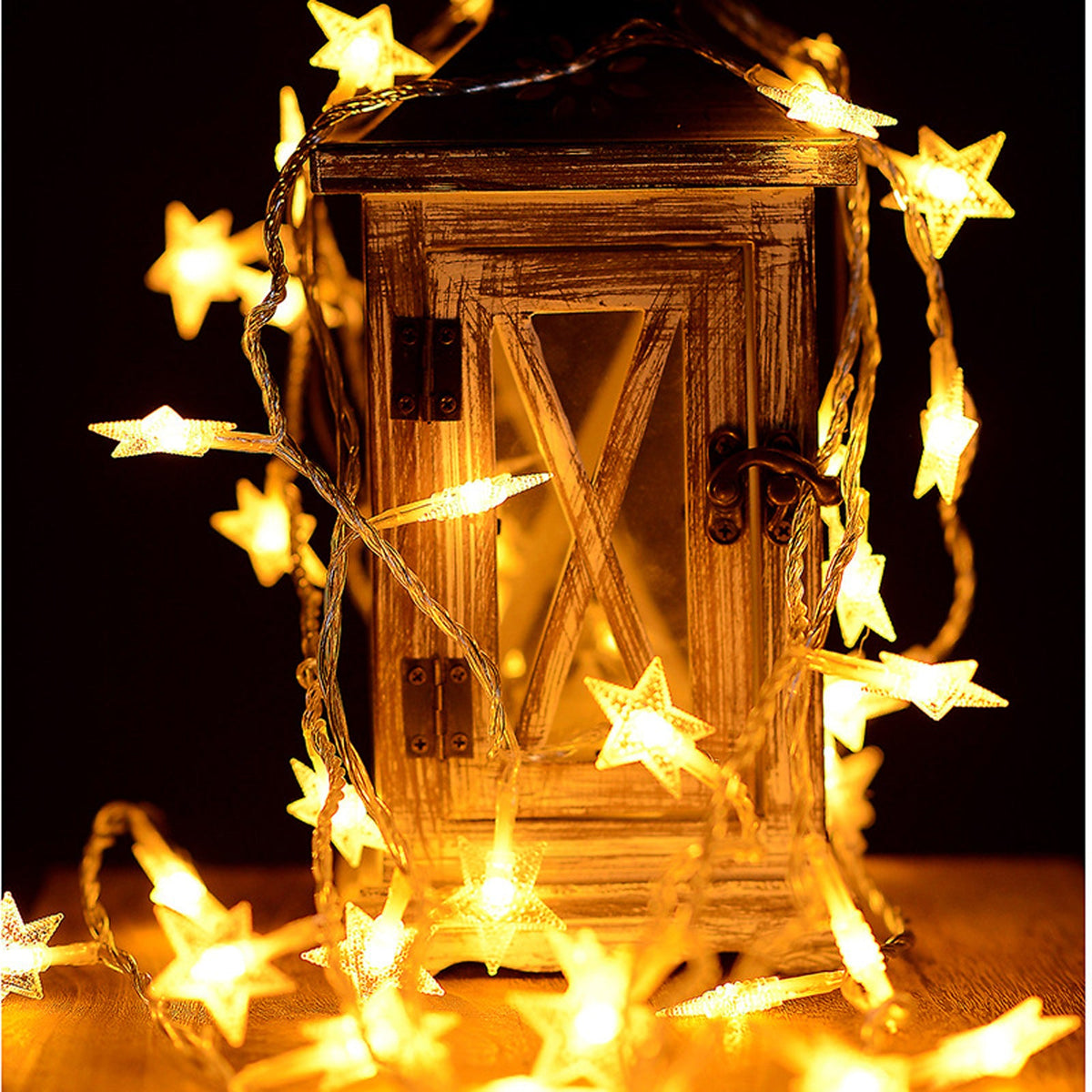 LED Star String Lights 8 Modes 3M to 6M for Bedroom and Party Decor