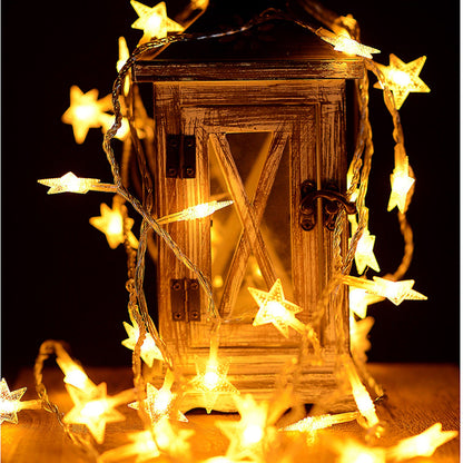 LED Star String Lights 8 Modes 3M to 6M for Bedroom and Party Decor