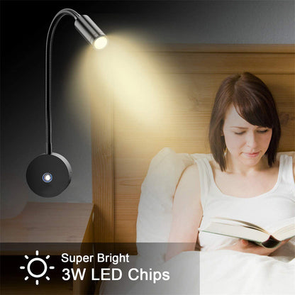 12 to 24V LED Spotlight Reading Light for Bed Desk and Travel view 8