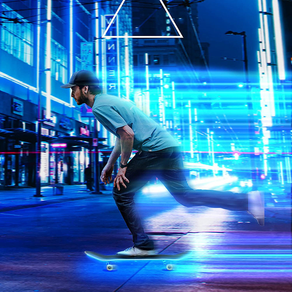 Night Riding LED Skateboard Scooter Lights for Boards and Scooters view 9