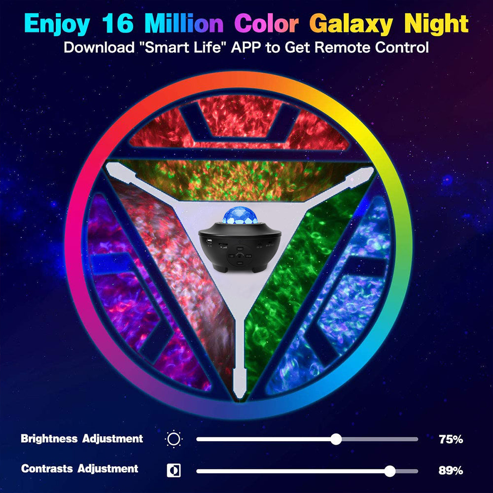 WiFi Smart LED Galaxy Projector Light Lamp for Bedroom Ceiling view 8