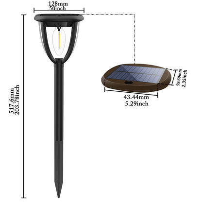 3 in 1 Solar Post Light Photocell Wall Lights for Garden and Patio view 12