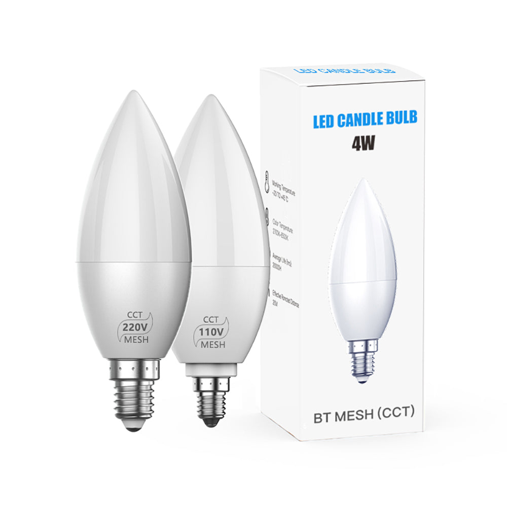 E12 E14 Bluetooth Smart LED Chandelier Candle Light Bulb for Home view 13