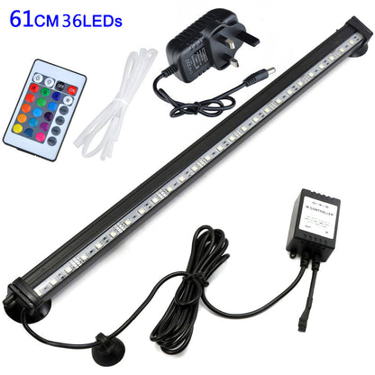 LED RGB Color Changing Fish Tank Light for Aquarium and Plants view 13