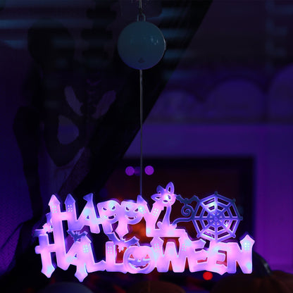 Halloween Light up Window Decoration for Holiday Home and Party Decor view 8