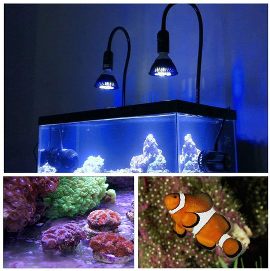 LED Aquarium Light Bulb 12W to 54W for Fish Tank and Aquatic Plants