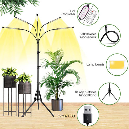 Waterproof LED Plant Grow Lights Full Spectrum for Seedlings view 8