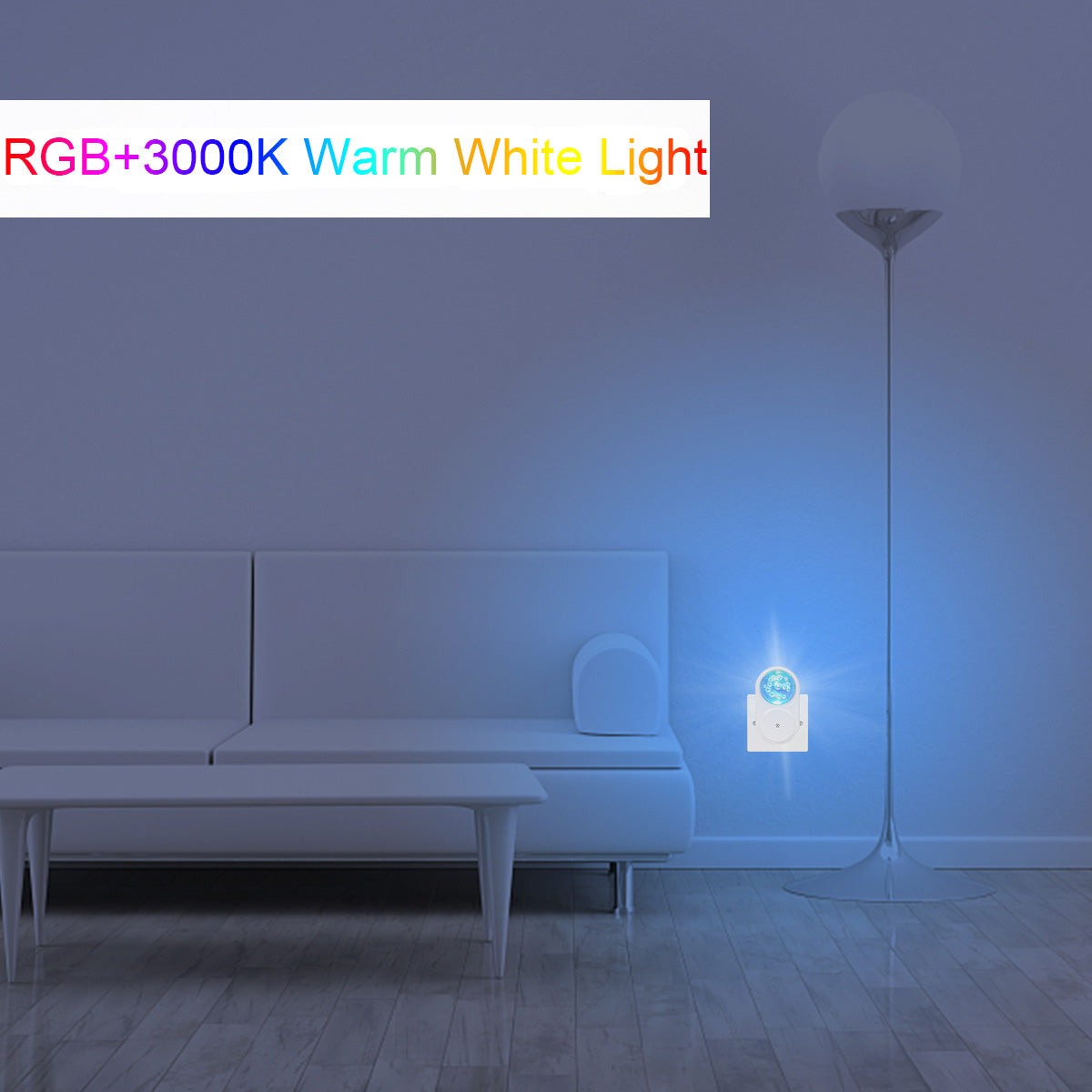 LED Night Light Plug into Wall Lamp for Bedroom Hallway and Bathroom view 5