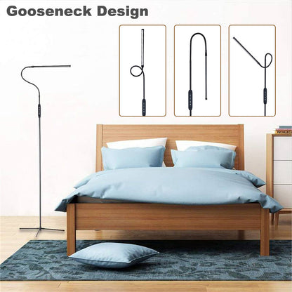 Dimmable LED Floor Lamp Adjustable Gooseneck for Living Room view 7