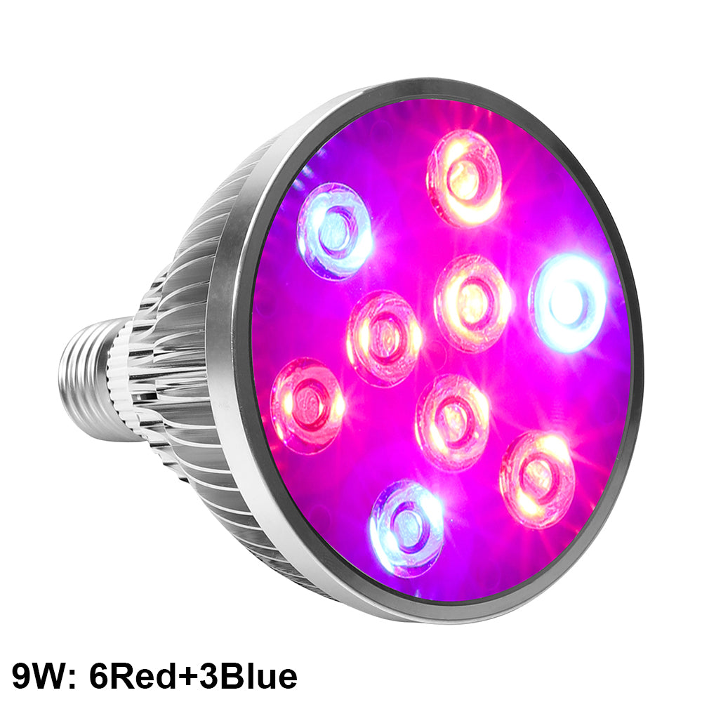 5W to 18W High Brightness Full Spectrum LED Grow Light Bulb for Herbs view 12
