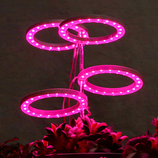 Full Spectrum USB LED Plant Grow Light Pink for Indoor Plants