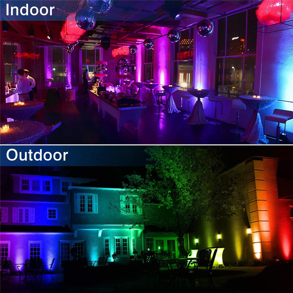 LED RGB Flood Light 10W for Garden Yard Stage and Outdoor Walls view 9