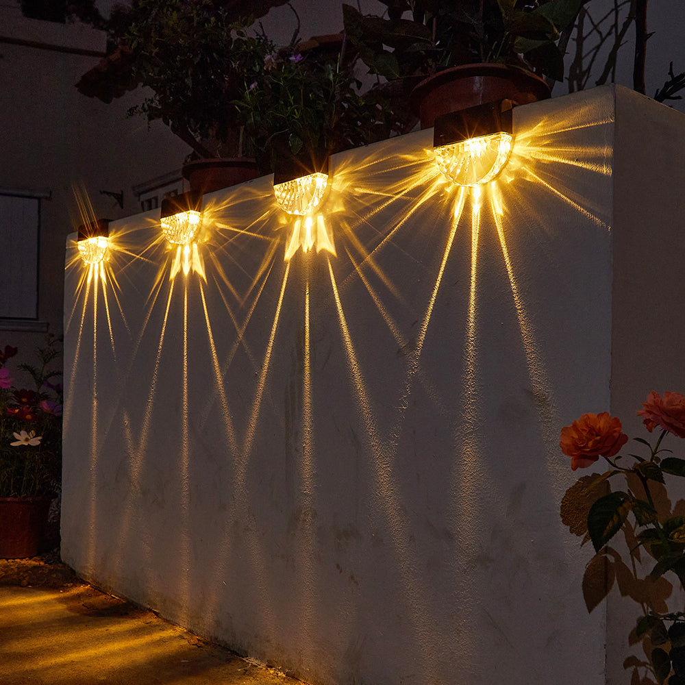 Waterproof LED Solar Step Lights Waterproof for Garden Yard and Patio view 9