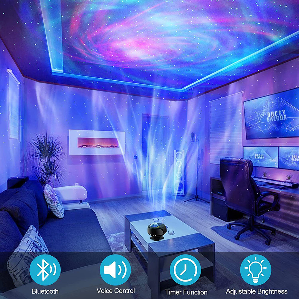 Galactic Nebula Projection Lamp for Bedroom Ceiling and Room Decor view 8