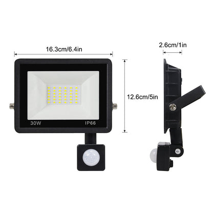 Outdoor PIR LED Motion Sensor Security Lights for Porch and Garage view 9