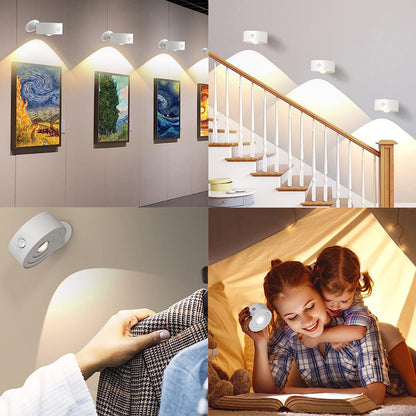 LED Sconce Magnetic Wall Lamp for Bedroom Hallway and Living Room view 8