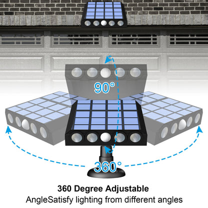Waterproof LED Motion Sensor Solar Lights for Garden Yard and Patio view 8