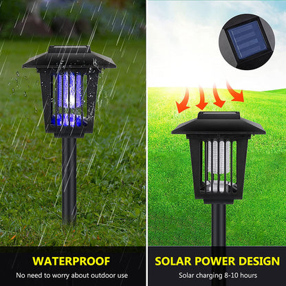 Solar Pathway Lights LED Mosquito Killer Light for Patio and Garden view 8