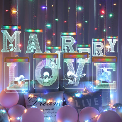 LED String Light USB Flameless Lamps for Bedroom and Party Decor view 8