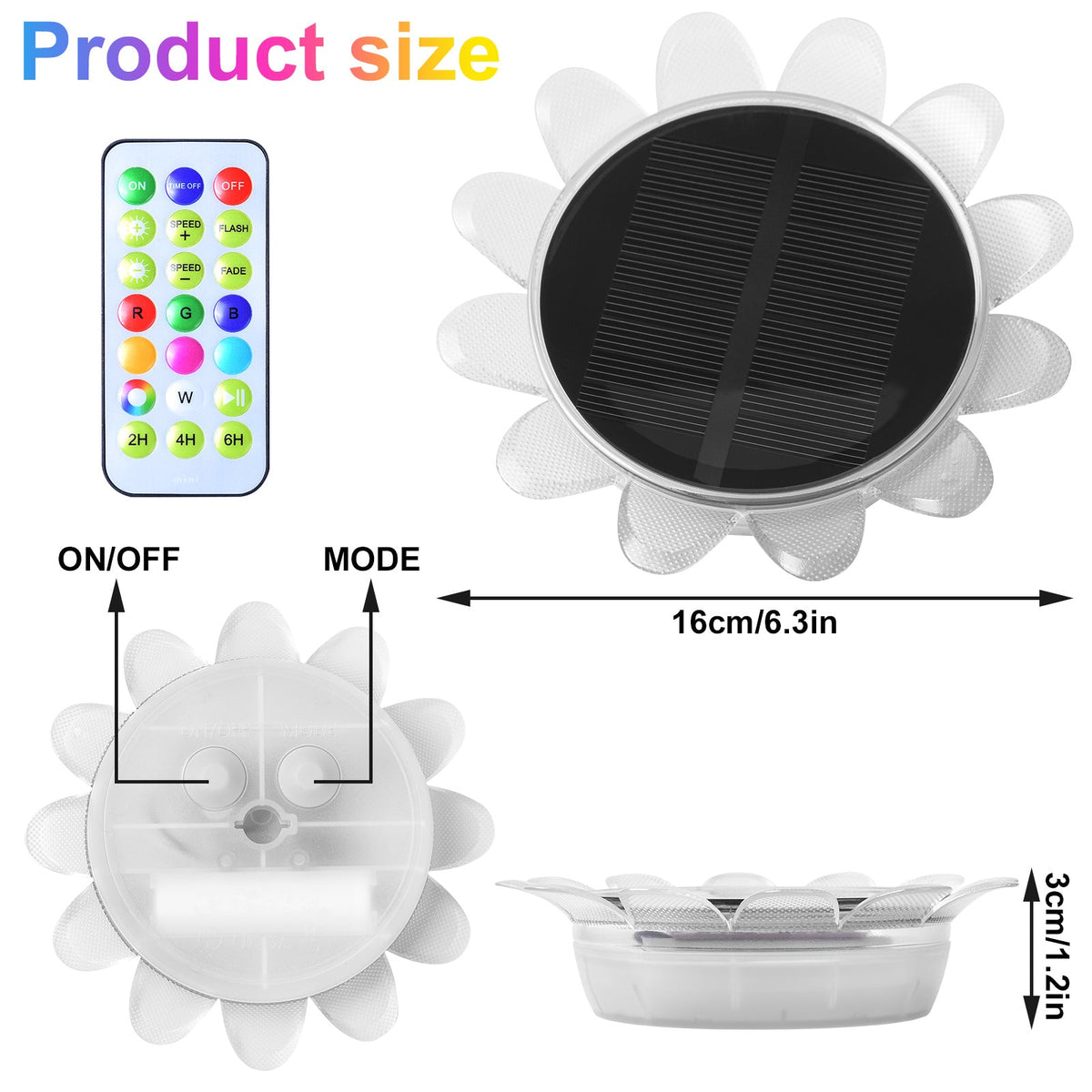 Solar Floating Pool Lights for Swimming Pool Pond and Garden Decor view 10