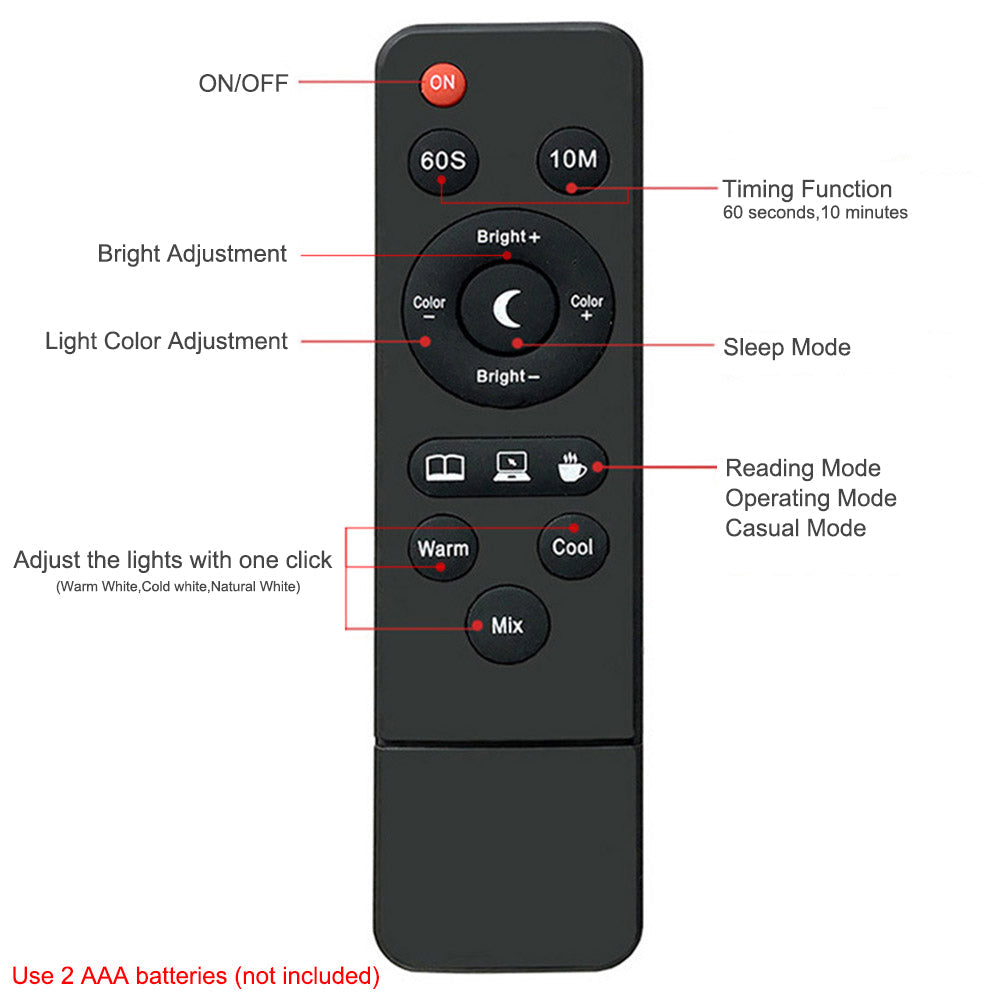 Dimmable LED Floor Lamp Adjustable Gooseneck for Living Room view 9