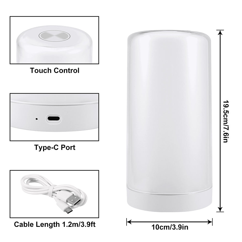 Smart Night Light Lamp for Bedroom Hallway Bathroom and Nursery view 14