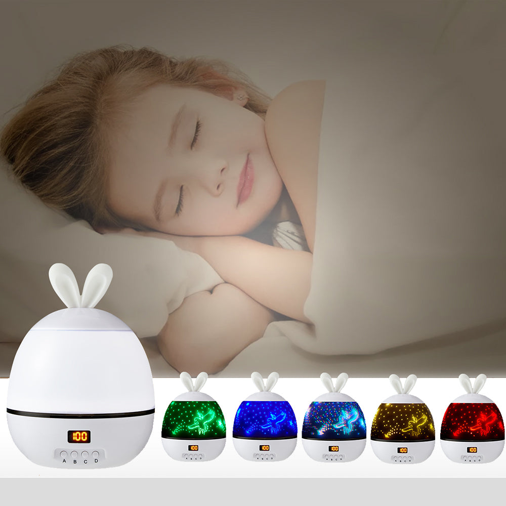 LED Stars Projector Night Lights Multicolor Rotating Lamp for Bedroom view 5