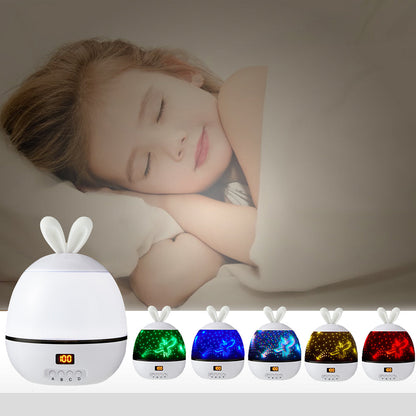 LED Stars Projector Night Lights Multicolor Rotating Lamp for Bedroom view 5