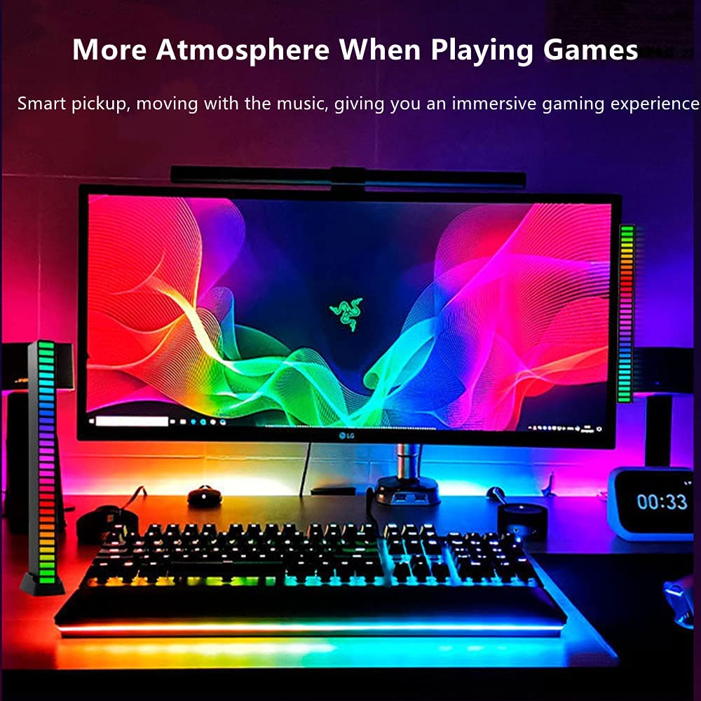 RGB Bluetooth APP Control Music Sync LED Light Bar for Room Decor view 9