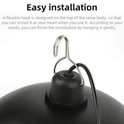Waterproof Solar Vintage Pendant Lights for Garden Yard and Patio view 9