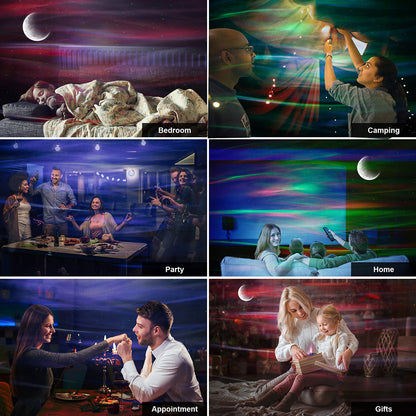 Galaxy Aurora Projector Lights Lamp for Bedroom Ceiling and Room Decor view 17