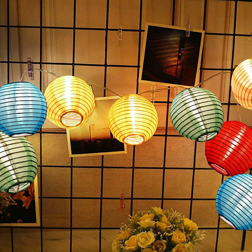 Lanterns String Lights for Patio Garden Party and Home Decor view 9