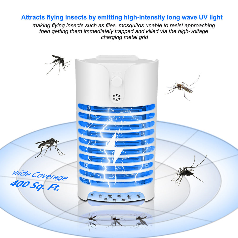 Bug Zapper Electric Mosquito Killer Lamp for Patio Porch and Bedroom view 9