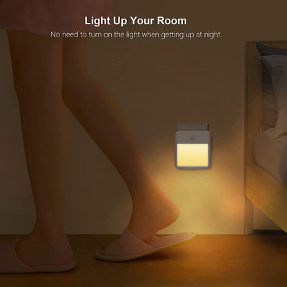 Plug in LED Motion Sensor Night Lights Lamp for Bedroom and Hallway view 9