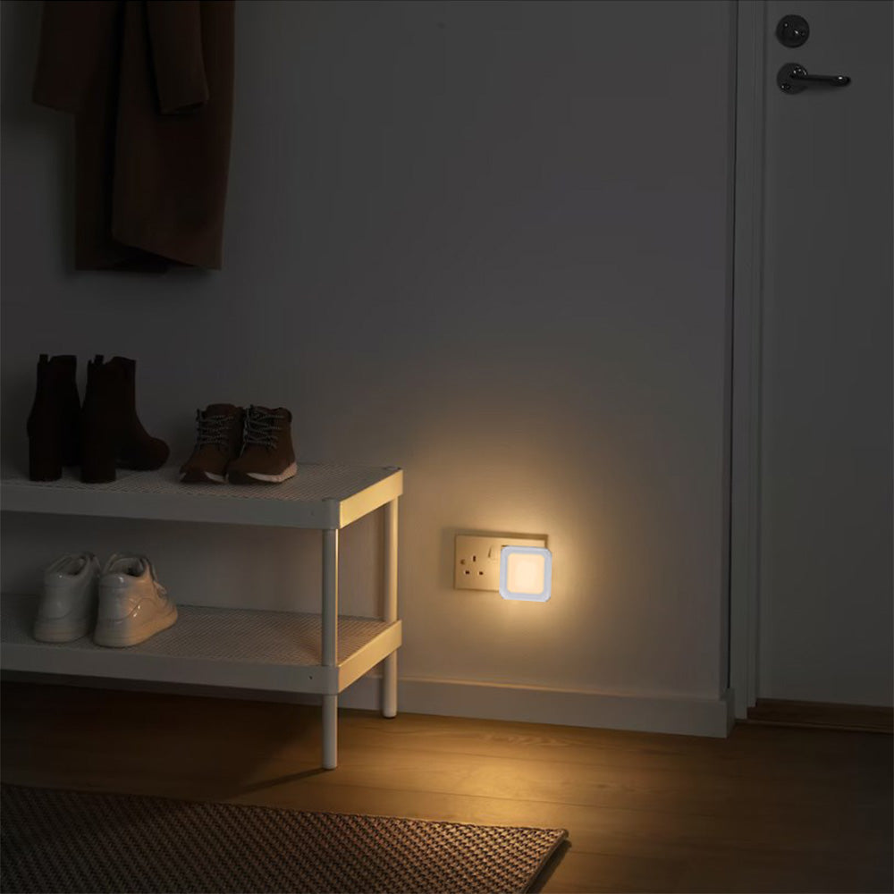 Plug in Dimmable LED Night Light Lamp for Bedroom Hallway and Bathroom view 9