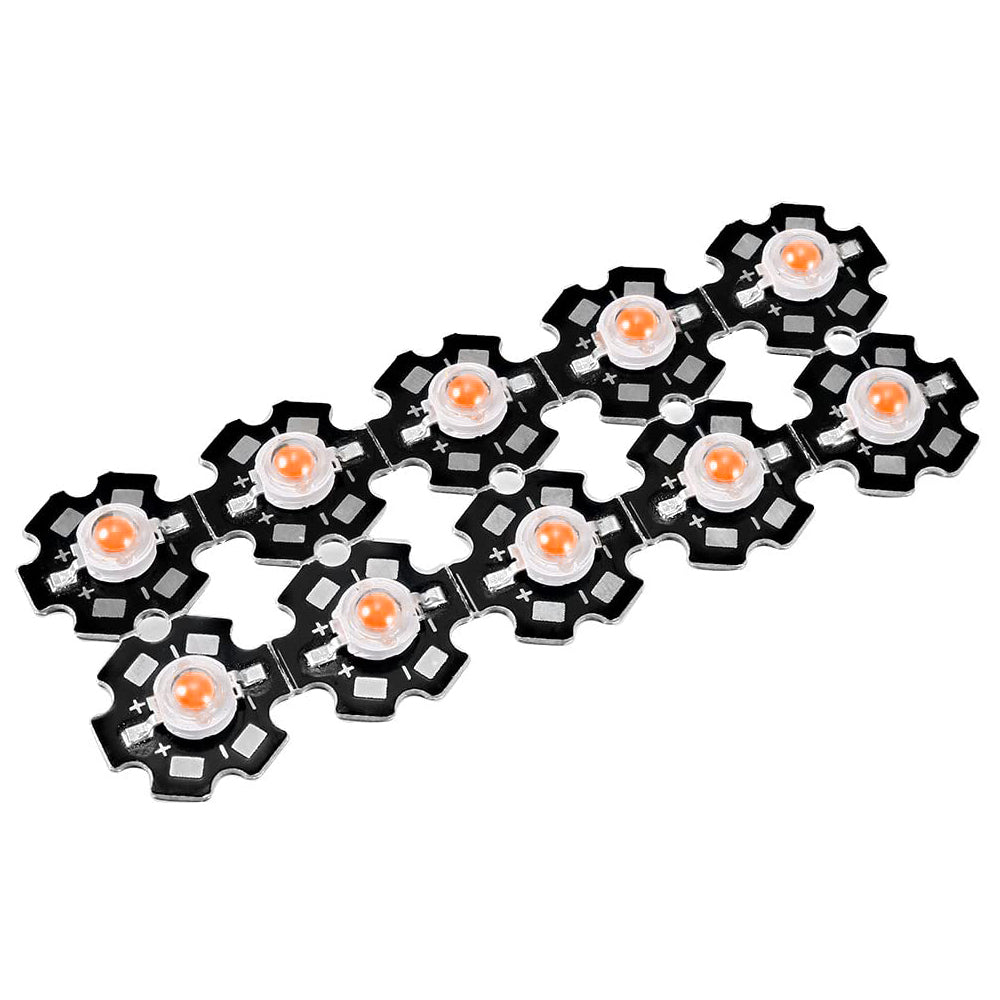 High Power Full Spectrum LED Chip Bulb COB Light Beads 1W 3W view 4