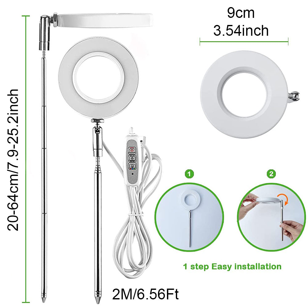 High Brightness Full Spectrum Sunlight LED Plant Light for Seedlings view 9