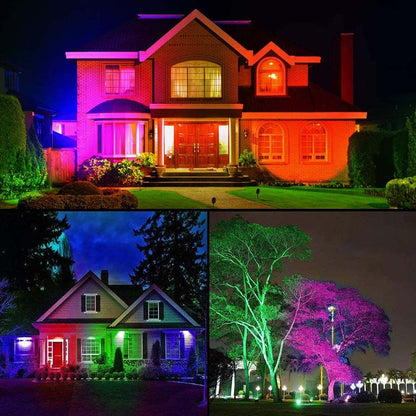 LED RGB Flood Light 10W for Garden Yard Stage and Outdoor Walls view 8