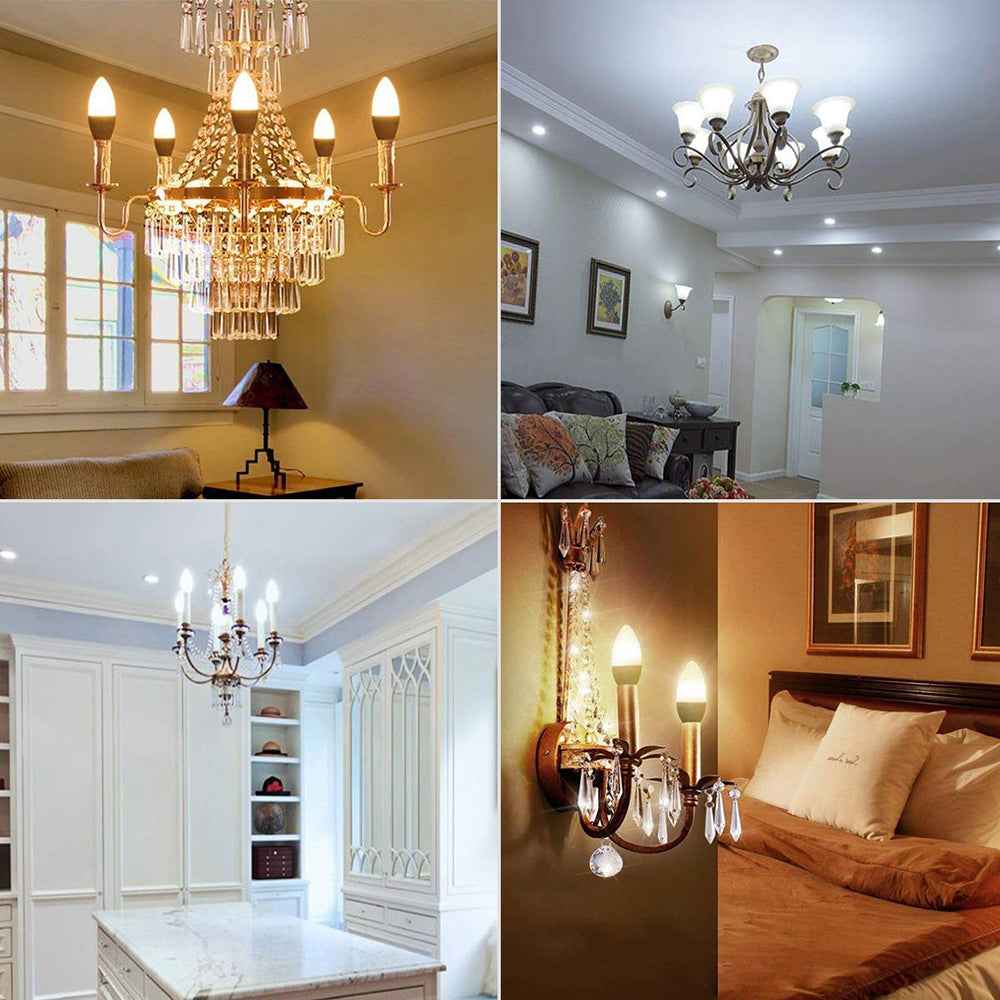 E12 E14 Bluetooth Smart LED Chandelier Candle Light Bulb for Home view 5