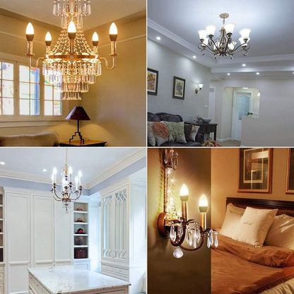 E12 E14 Bluetooth Smart LED Chandelier Candle Light Bulb for Home view 5
