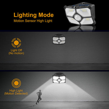 Solar Outdoor 40 LED Wireless Motion Sensor Lights for Garden Yard view 9