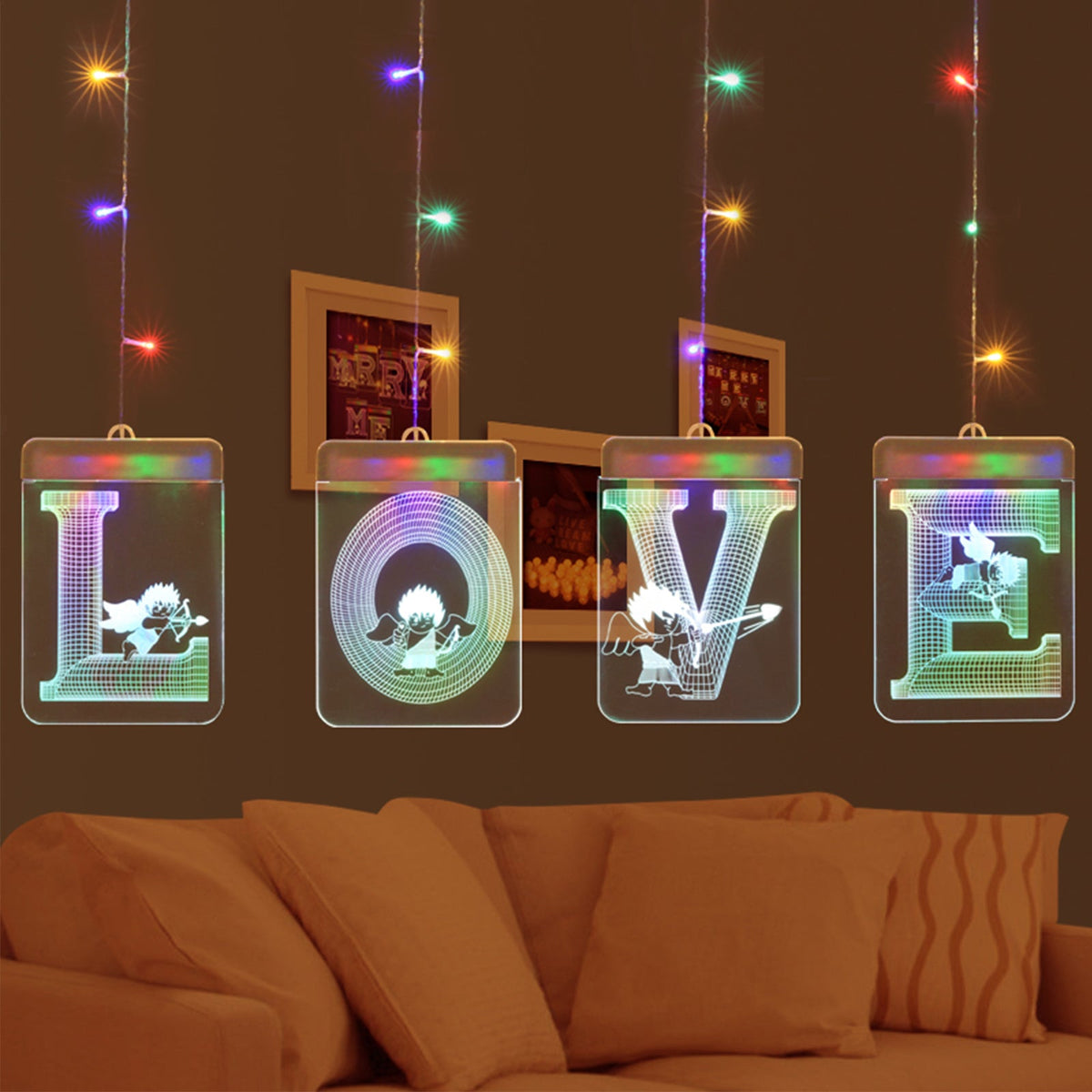 LED String Light USB Flameless Lamps for Bedroom and Party Decor view 9