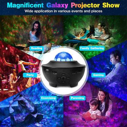 WiFi Smart LED Galaxy Projector Light Lamp for Bedroom Ceiling view 9