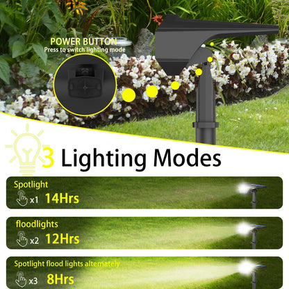 Waterproof Outdoor Solar Pathway Spot Light for Garden Yard and Patio view 9